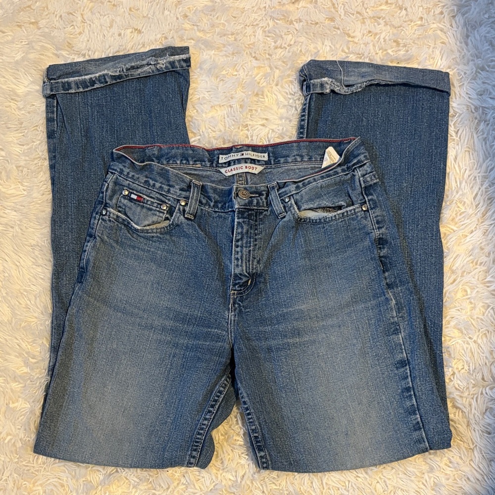 Tommy Hilfiger Women's Denim Classic Boot Leg Jeans